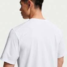 Nike HYVERSE DRI-FIT Men's Lightweight Crew-Neck Short-Sleeve Quick-Dry T-Shirt - White - View 5