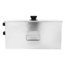 Dual-Layer Rice Noodle Roll Maker With Built-In Steamer – 304 Stainless Steel Kitchen Tool For Homemade Vermicelli Rolls - Silvery - View 10