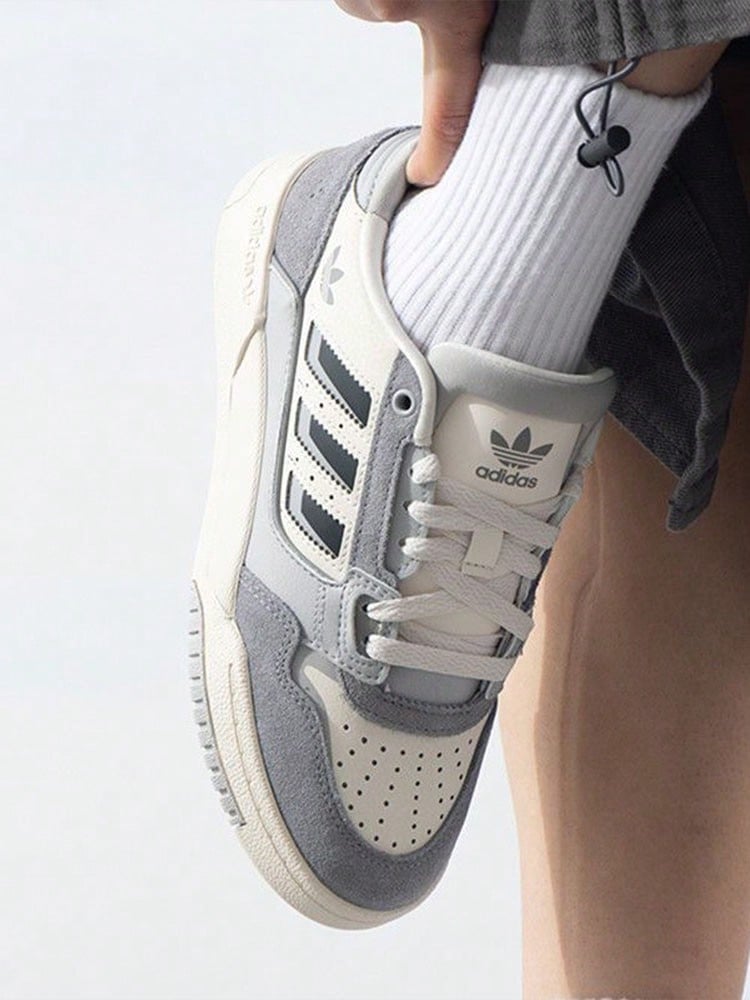 Adidas Originals Drop Step 2.0 LOW Versatile & Comfortable Low-Top Casual Shoes Unisex Grey - Grey - View 1