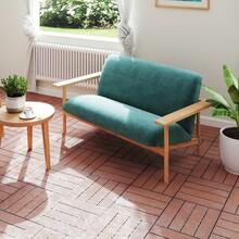 Dalles de terrasse en WPC 30x30cm pour balcon, lot de 11 avec système de clipsage, 1㎡ de revêtement de balcon, dalles de sol pour balcon et jardin, gris foncé/gris clair/marron/marron café - 11 pièces de 30*30 cm - Voir 6