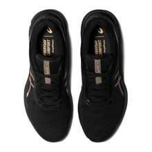Asics Women Running Shoes - 黑色/金色 - 查看 3