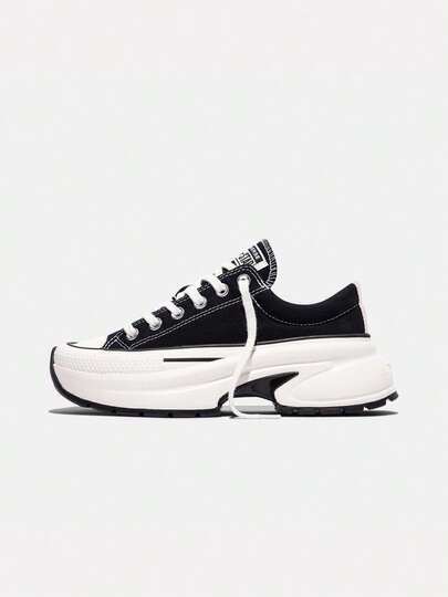 Converse Giày sneaker đế dày Run Star Crush mẫu mới mùa thu họa tiết cá mập, unisex A18465C