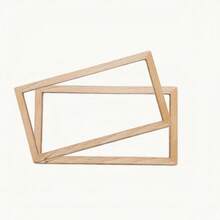 1pc/2pcs 8.7cm/17.4cm Beech Wood Switch Decorative Frame, Narrow Bezel Switch Decor, Minimalist Solid Wood Decorative Frame Suitable For High-Quality Solid Wood Wall Outlets, Easy To Install And Reuse, Suitable For Living Room, Bedroom And Office - Self-Adhesive Installation, No Wiring Required - Beech Wood - View 10