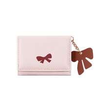 Liontin Pita~Dompet Lipat Tiga Wanita Gaya Korea, Dompet Wanita - MultiWarna - View 11