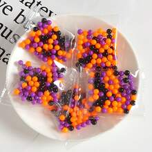 20g/Pack 6mm Halloween Decorative Round Beads For DIY Cream Glue Phone Case & Hair Clip Accessories‌ - Multicolor - View 5