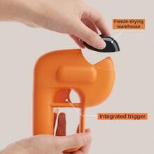 Pet Treat Launcher Toy, Cat & Dog Interactive Training Reward Gun, Slow Feeding Puzzle Toy, Boredom Relief Indoor Outdoor Interactive Toy, Suitable For Large Medium Small Pets, Battery Not Included - Multicolor - View 5