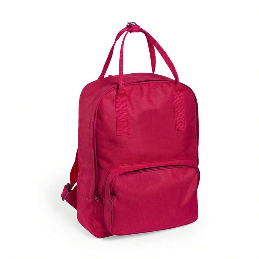 Dam Soken Backpack In 600D Polyester With A Casual Urban Design, Featuring Sturdy Matching Handles. - 紅色的 - 查看 1
