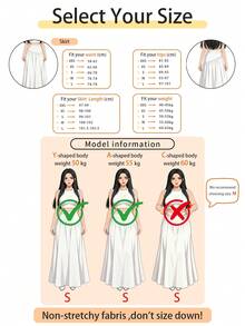 DONICY Rok Maxi Wanita Terbaru Musim Semi/Panas Putih Elegan untuk Liburan - Pinggang Tinggi, Longgar, Potongan A-Line, Lembut, Nyaman, Cocok untuk Pantai dan Pernikahan - Biru - View 4