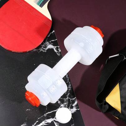 4Pcs/1Pc Adjustable Water-Filled Dumbbells, Suitable For Fitness Strength Train…