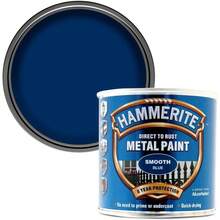 Smooth Blue Metal Paint For Rusty Surfaces – 2 X 250ml Set, Direct-To-Rust Formula, Easy Application, Quick-Drying Finish, Ideal For DIY Projects, Indoor And Outdoor Use, Covers Minor Rust Without Primer, Non-Drip Texture, Suitable For Iron, Steel, A - 2 X 500ml Bundle - View 5