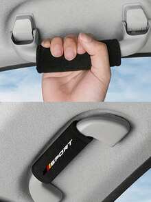 Car Plush Roof Door Handle Protective Cover Car Armrest Cover Car Door Handle Protector Suitable For All Models - A - View 7