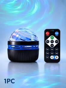 RGB Star Swirl Aurora Wave Light, USB Plug-In Mood Lamp For Cozy Room Vibes - RGB Multi-color Light - View 14