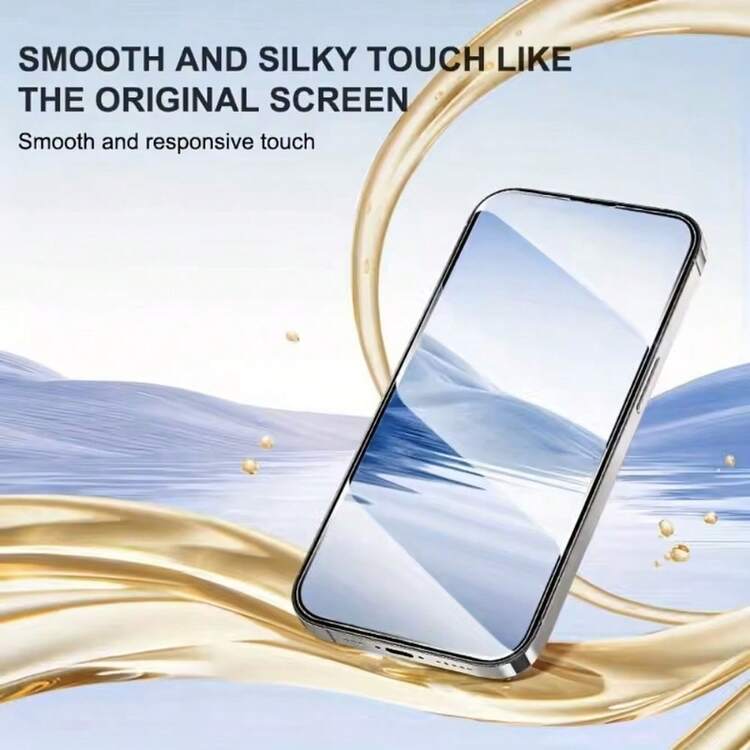 CASECOPS 4pcs High Definition Transparent Tempered Glass Screen Protector, Compatible With IPhone 17/16/15/14/13 Series, 9D Curved Edge, High Transparency, Anti-Scratch, Easy Installation - 4pcs - View 5