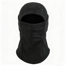 1 Pc/2 Pcs Winter Polar Fleece Balaclava Windproof Thermal Full Face Neck Cover Hat For Ski Cycling Motorcycle Running Outdoor Sports. - Multicolor - View 4