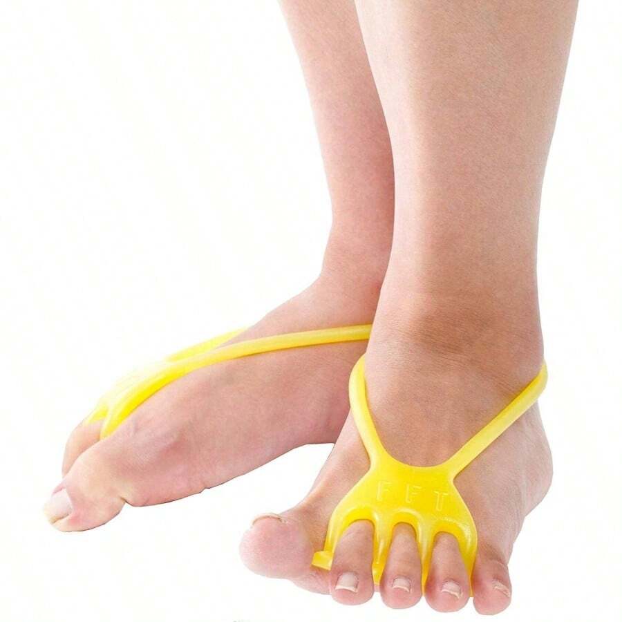 フロッグハンド リングタイプミニ 足の小さい女性 子ども用 トレーニングチューブ - イエロー - チェックする 1