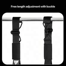 Abdominal Hanging Strap With Assistance Band, Hanging Leg Raise Strap, Abdominal Crunch Hook, Waist And Abdominal Training Suspension Aid - Multicolor - View 5