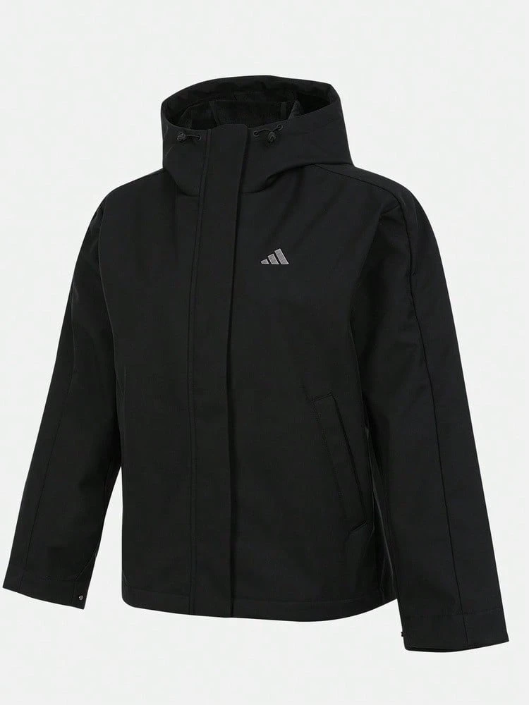 Adidas Jaket Berkerudung Tenun FAV SHL JKT 1 Wanita KS2782 - Hitam - View 1
