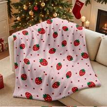1PC Flannel Cooling Summer Blanket, Throw Blanket,Soft Multi-Use Bed Blanket, Foldable Lightweight Blanket For Beach Camping Travel Home, Versatile Indoor Outdoor Blankets Christmas Halloween - Style Z - View 28
