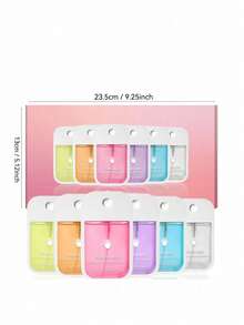 Portable Hand Sanitizer, Suitable For Travel, Outdoor Activities And Office Use, With Clip For Attaching To Bags - Multicolor - View 2