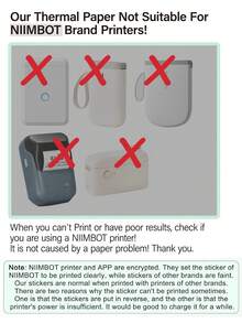 Marklife 50x30mm, 1.97 Inches X 1.18 Inches Direct Heating Thermal Paper Roll, 4-Color Permanent Self-Adhesive Labels, Barcode Labels, Durable Label Paper, Suitable For P50 And D100 Thermal Printers Manufacturers. Each Roll Contains 220 Labels. Perfe - View 4