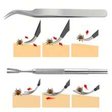 3pcs Pet Flea Removal Set, Easy To Clean And Durable, Suitable For Long-Haired And Short-Haired Cats And Dogs. Portable Design - Multicolor - View 6