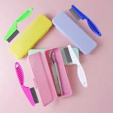 3pcs Pet Flea Removal Set, Easy To Clean And Durable, Suitable For Long-Haired And Short-Haired Cats And Dogs. Portable Design - Multicolor - View 3