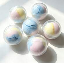 1pc Crispy Ball Squeeze Stress Relief Toy Handmade Ball Crispy Stress Relief Ball Office Workers Anti-Anxiety Random Color (Macaron Color May Vary Slightly, Subject To Actual Product) - Multicolor - View 2