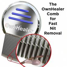 OWNHEALER Professional Lice Comb Kit - For Lice, Nits, And Dandruff Removal Quick Results For Head Lice Treatment - Suitable For All Hair Types Peine - Flavor NameA - View 4