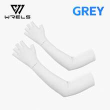 1雙 WRELS 長款露指觸控螢幕手套，女款健身用，加長手臂護具，防紫外線 - 彩色 - 查看 14