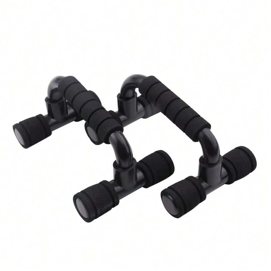 2pcs/Set Push-Up Support Bars Strength Training Equipment - Fitness Support With Ergonomic Push-Up Bracket Board, Anti-Slip Stable Structure, Suitable For Home Fitness Training, Equipped With Push-Up Support Handles For Floor Exercise - Multicolor - View 1