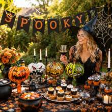 4pcs Pumpkin Mini Balloons Halloween Decoration, Pumpkin Foil Balloons With Multiple Expression Designs, Yard Porch Decor, Party Photo Prop - Multicolor - View 5