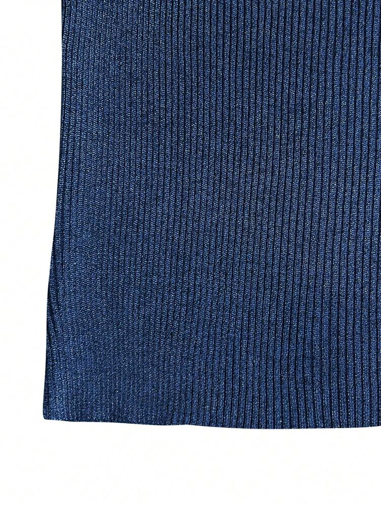 Women Tank Tops & Camis - Navy Blue - View 9