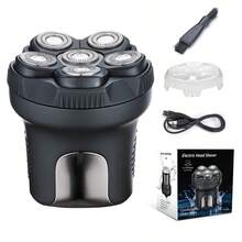 ENSSU Women's Electric Shaver, 6 Floating Magnetic Blades, 2 Speed Settings, LED Digital Display, Rechargeable Bikini Trimmer, Portable Waterproof Full Body Epilator, Suitable For Face, Arms, Legs, Underarms, Intimate Areas, Home And Travel Use - Multicolor - View 10