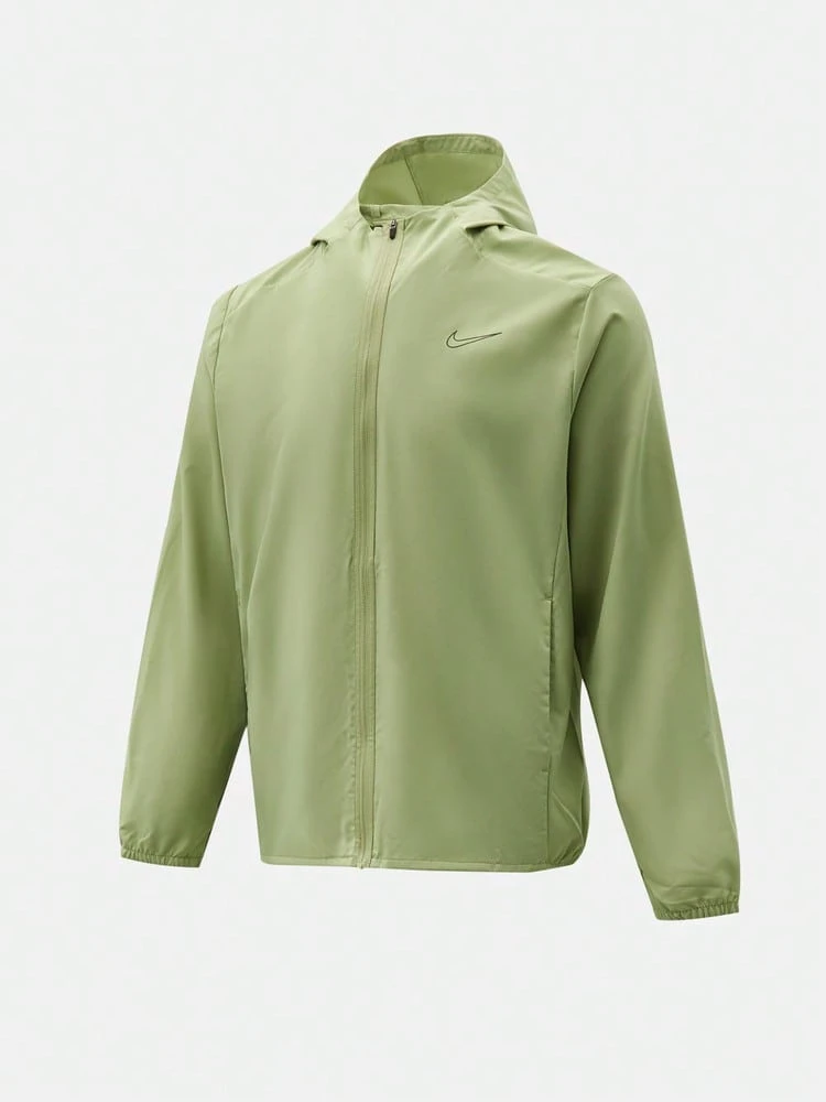 Nike Men's AS M NK DF FORM GFX Jacket Sports Woven Hooded Jacket IM3608-377 - Green - View 1