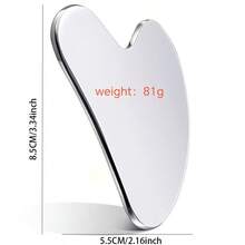 2pcs Heart Shaped Facial Gua Sha Massage Tool Set, Smooth Round Edge Skin Friendly Scraping Board For Face Neck Hand Body Lifting Relaxation, Fun Back To School Dorm Daily Skincare Beauty Accessory - A - View 12