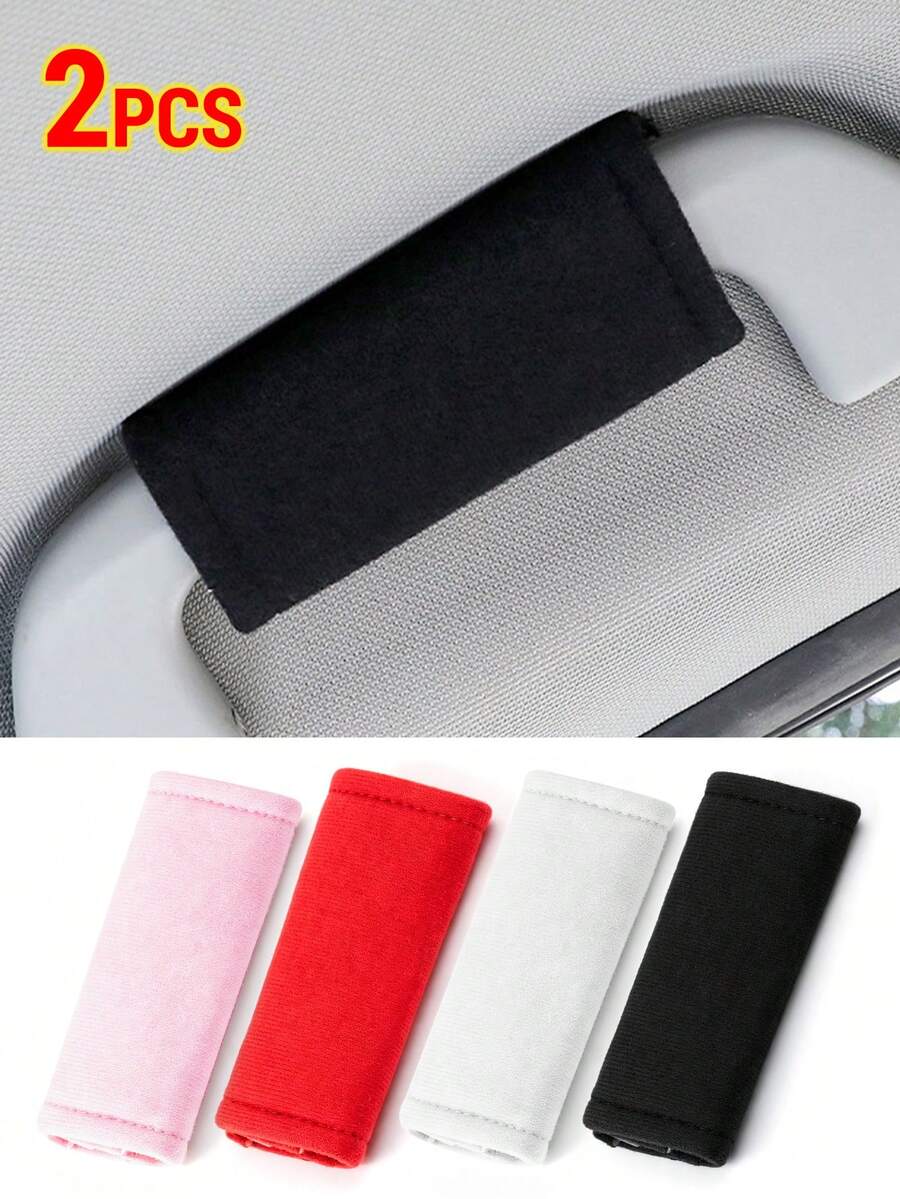 汽車車頂把手保護套,毛絨內飾扶手防滑吸汗把手套,通用汽車內飾裝飾配件 - A - 查看 1