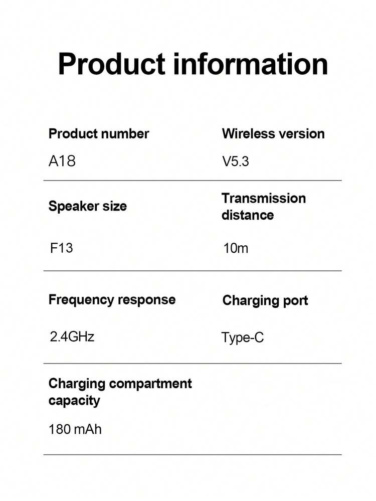 Bluetooth Earphones, Wireless Bluetooth Headphones Compatible With All Smartphones - View 8