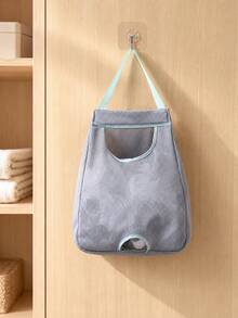 1/2pcs Plastic Bag Storage Mesh Bag, Plastic Bag Storage Rack, Suitable For Kitchen, Behind Door Storage, Kitchen Organization, Kitchen Essentials, Kitchen Accessories, Bathroom Accessories, Household Kitchen Tools, Kitchen Decor, Plastic Bag Dispenser, Kitchen Accessories - View 5