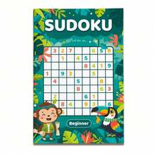 Sudoku Books For Kids Set Of 4 Designed By Age For Preschool Children Elementary Students And Older Learners With Beginner Intermediate Advanced And Challenge Levels Spiral Bound Logic Practice For Focus Math Thinking And Travel - Logic and Thinking Sudoku - View 11