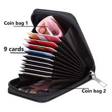 Mini Wallet For Women DailyMinimalist Mini Wallet For Women, Simple Design Coin Purse With Polyester Lining For Women Daily Use A Gift Full Of Love - Multicolor - View 4