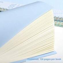 A5 硬殼設計螺旋筆記本，堅固裝訂，書寫順暢，適合時尚日記、辦公或學校用品，新學期必備學習工具 - 均碼 - 查看 5