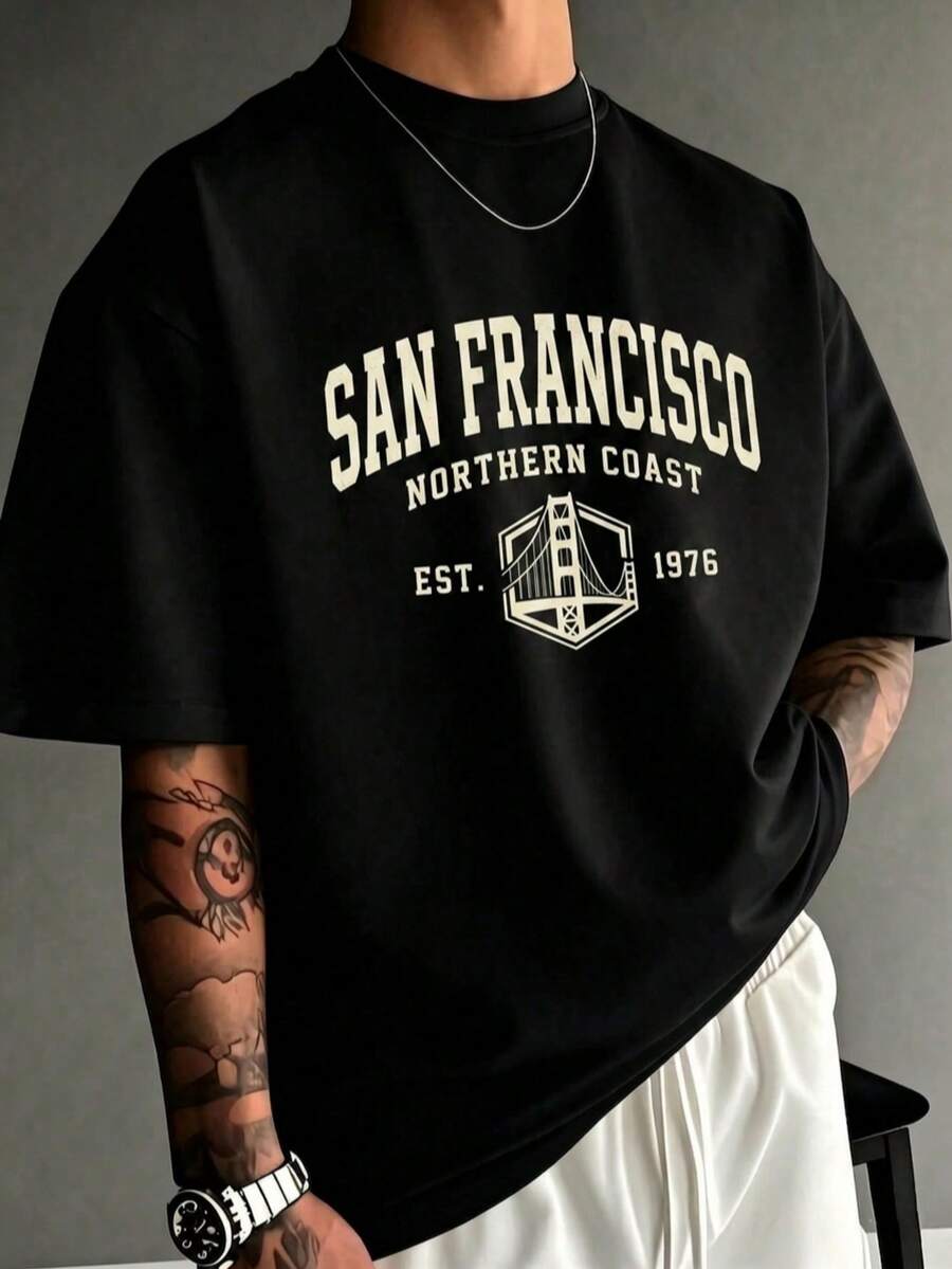 Camiseta Estampada de Manga Corta para Hombre y Mujer, Ropa Ligera de Verano, Cómoda para Hogar, Ejercicio y Salidas al Aire Libre