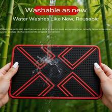 Car Dashboard Anti-Slip Mat, Center Console Decor, Phone & Perfume Holder, Heat-Resistant Car Accessory - Multiple Styles - View 11