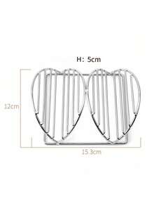 Stainless Steel Scone Tower Rack, Dining Cart, Tableware, Corn Tortilla Rack, Food Rack, Bread Rack, Egg Roll Rack - Multicolor - View 11