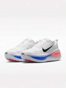 Men's NIKE VOMERO PLUS Running Shoes Low-Top HV8150-108 - Black and White - View 1