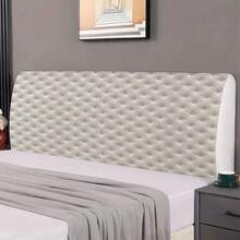 1Pc Headboard Cover, A Light Luxury Modern Minimalist 20D Printed Pattern Headboard Protector, Suitable For All Seasons, Compatible With Various Headboards, Perfect For A Cozy Bedroom Decoration - Multicolor - View 8