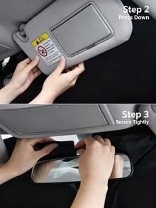 1pc Universal Car Sunshade, Upgraded Car Sun Umbrella, Easy To Install And Foldable Storage, Suitable For Sedan, SUV And Truck, Heat-Proof Sunshade Protection Device, Essential Car Sunshade For Summer - A - View 10