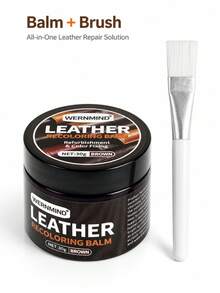 Brown Wood Specialized Touch-Up Paste, Large Capacity Door Scratch & Fading Repair Paste, Includes Applicator, Vibrant Color, Long-Lasting, Durable & Non-Peeling - C - View 9