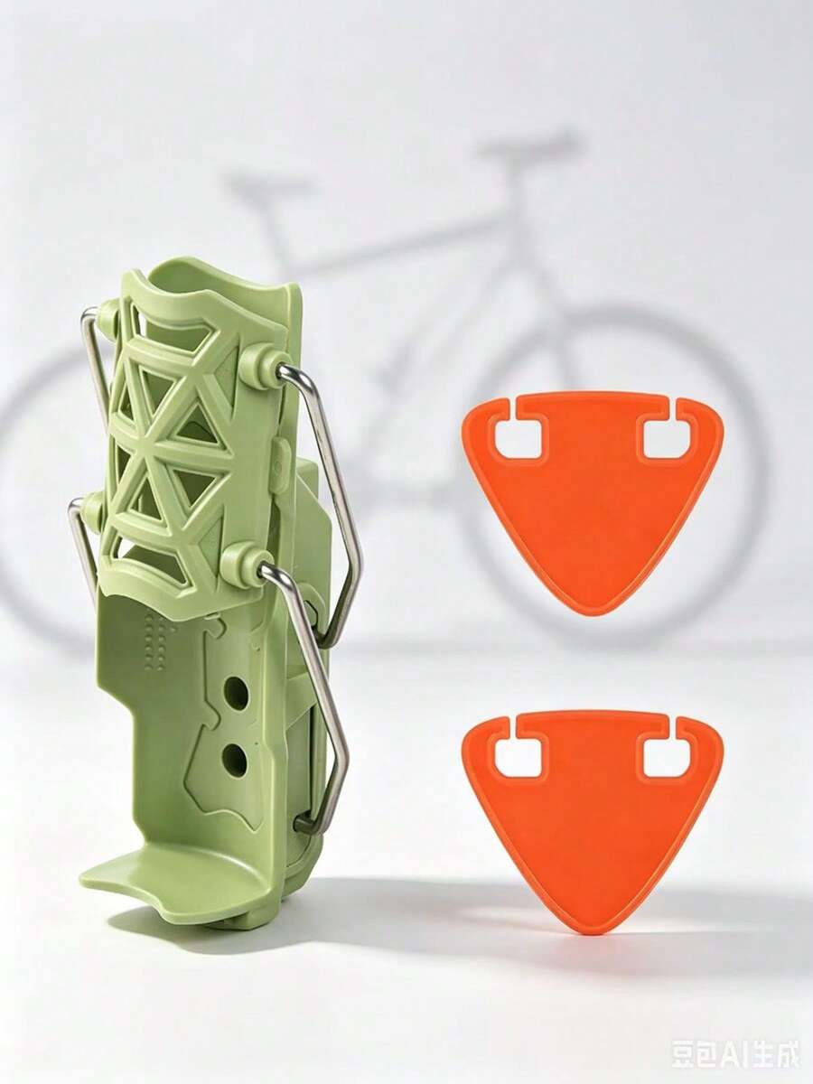 1PC Adaptive Motorcycle Cup Holder, 360° Rotating Shock-Proof Water Bottle Cage, Easy Install Accessory For Motorcycles, Electric Bicycles And Scooters - Multicolor - View 1