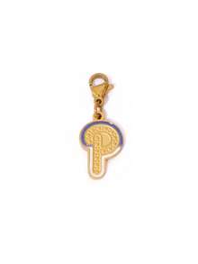 1pc Stainless Steel Enamel Initial Letter Pendant With Lobster Clasp 18K Gold Plated Letter Charms For DIY Jewelry Making Accessories - Pendant - View 14